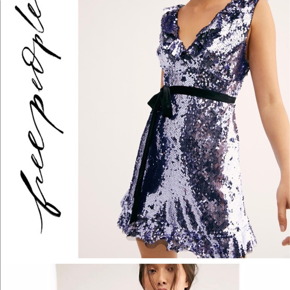 Free People Sequined Dress NWT